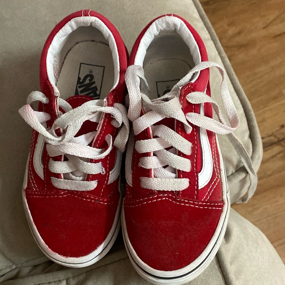 Red VANS !! 🔥